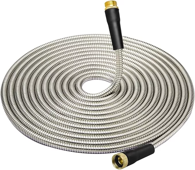 water-hoses-12-feet-3-4-fittings-flexible-garden-hoses-garden-watering-outdoor-c Water Hoses 12 feet – 3/4'' Fittings, Flexible Garden Hoses for Garden Watering, Outdoor Cleaning, House Cleaning, Car Washing, Swimming Pool, Camping, Agricultural Irrigation, Dog Bathing