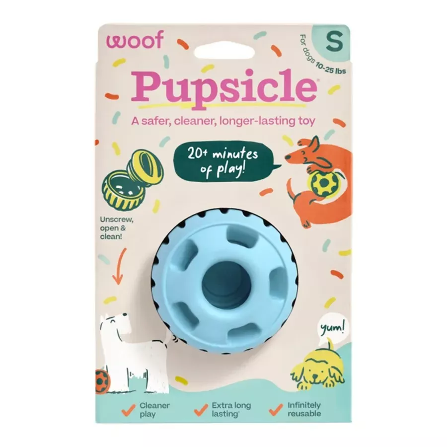 Woof, Buddy Blue Pupsicle