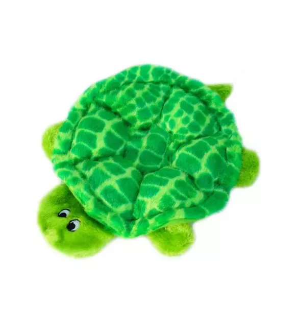 ZippyPaws, Green Squeakie Crawler SlowPoke Turtle Plush