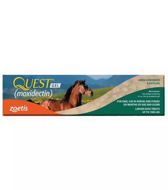 zoetis-quest-equine-wormer-gel-single-dose Zoetis, Quest Equine Wormer Gel, Single Dose