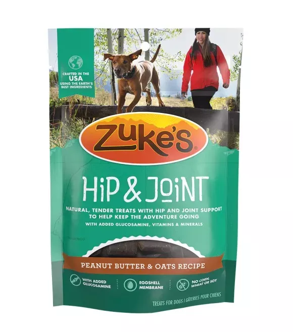 zuke-s-hip-joint-peanut-butter-oats-recipe-dog-treats Zuke's, Hip & Joint Peanut Butter & Oats Recipe Dog Treats
