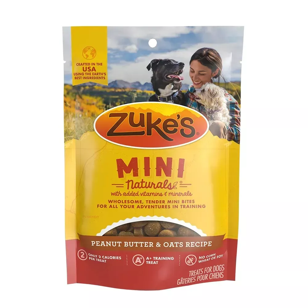 zuke-s-mini-naturals-peanut-butter-oats-recipe-dog-treats-1-lb Zuke's, Mini Naturals Peanut Butter & Oats Recipe Dog Treats, 1 lb