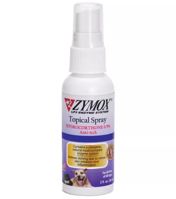 zymox-topical-spray-with-0-5-hydrocortisone-pets-2-oz ZYMOX, Topical Spray with 0.5% Hydrocortisone For Pets, 2 oz